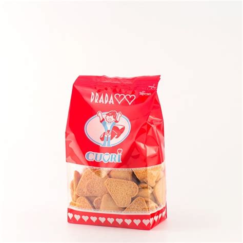 Cuori Prada biscotti 400g Conf. rossa 